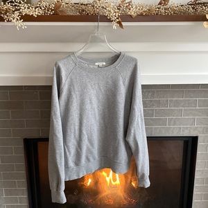 Z Supply gray crew - size medium